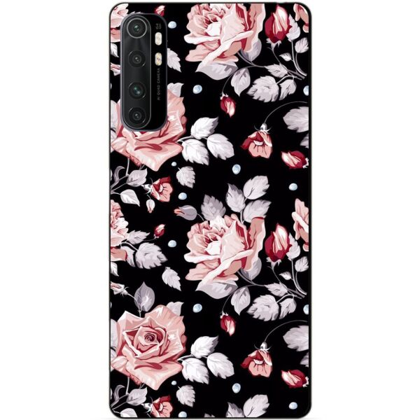 

Силиконовый бампер чехол Candy для Xiaomi Mi Note 10 Lite с рисунком Розы