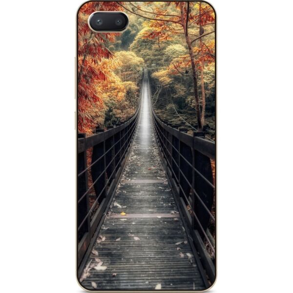 

Силиконовый бампер Candy для Iphone 8 plus с рисунком Мост