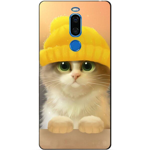 

Чехол силиконовый Candy для Meizu X8 с рисунком Котик в шапке