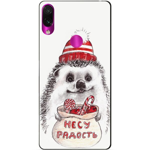 

Силиконовый чехол Candy для Xiaomi Redmi Note 7 Ёжик