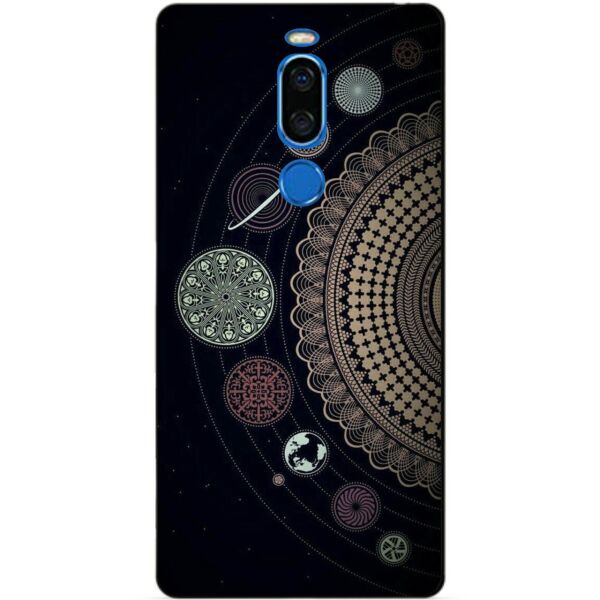 

Чехол силиконовый Candy для Meizu X8 с рисунком Узор планеты