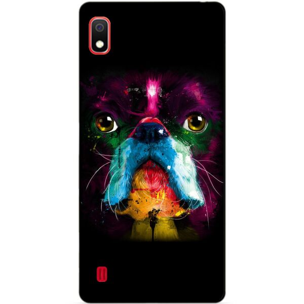 

Чехол силиконовый Candy для Samsung A10 2019 Galaxy A105f с рисунком Бульдог