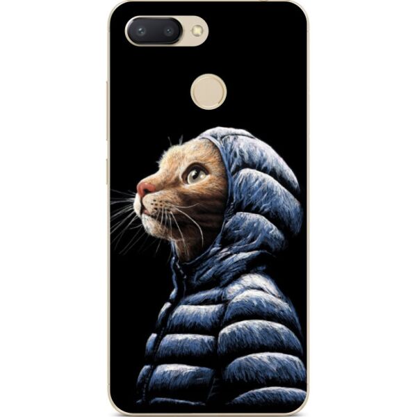 

Силиконовый чехол Candy для Xiaomi Mi 8 Lite с рисунком Кот в куртке