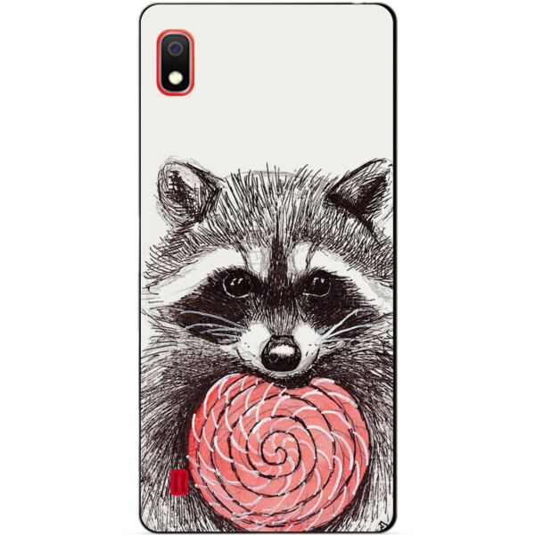 

Чехол силиконовый Candy для Samsung A10 2019 Galaxy A105f с рисунком Енот