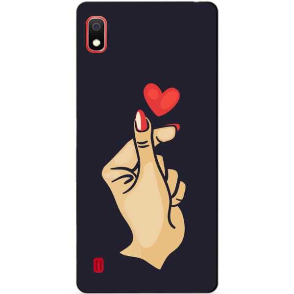 

Чехол силиконовый Candy для Samsung A10 2019 Galaxy A105f с рисунком Знак любви