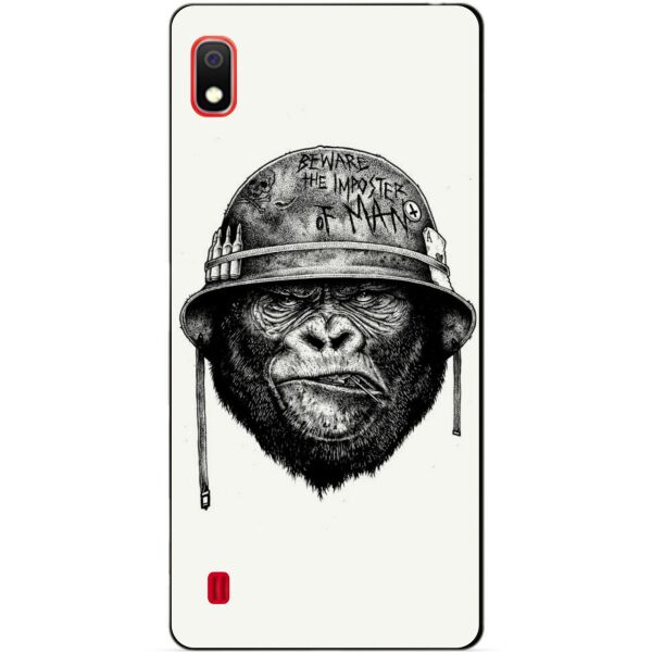 

Чехол силиконовый Candy для Samsung A10 2019 Galaxy A105f с рисунком Обезьяна в каске
