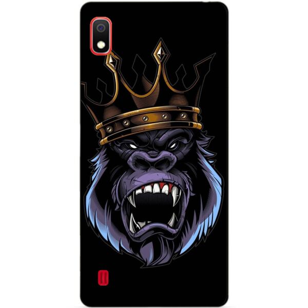 

Чехол силиконовый Candy для Samsung A10 2019 Galaxy A105f с рисунком Обезьяна в короне