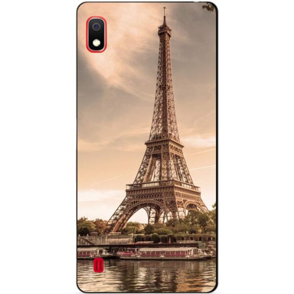 

Чехол силиконовый Candy для Samsung A10 2019 Galaxy A105f с рисунком Париж