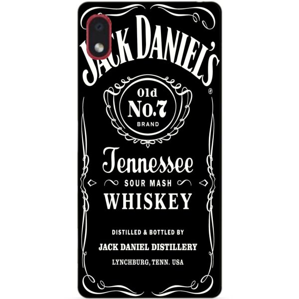 

Силиконовый бампер чехол Candy для Samsung A01 Core с рисунком Jack Daniels