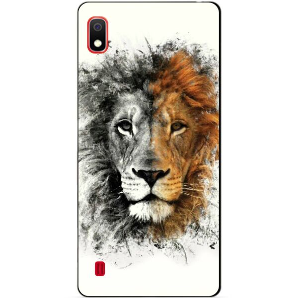 

Чехол силиконовый Candy для Samsung A10 2019 Galaxy A105f с рисунком Половины льва