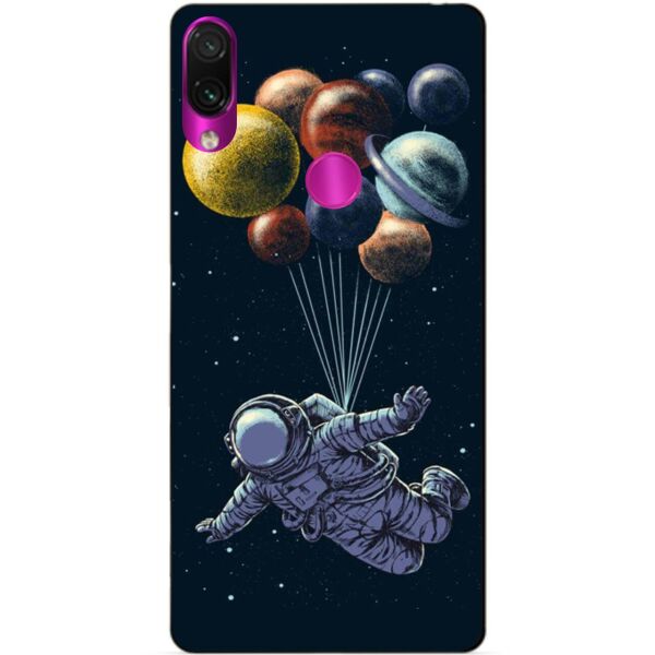 

Силиконовый чехол Candy для Xiaomi Redmi Note 7 с рисунком Космонавт