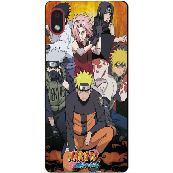 

Силиконовый бампер чехол Candy для Samsung A01 Core с рисунком Naruto Аниме