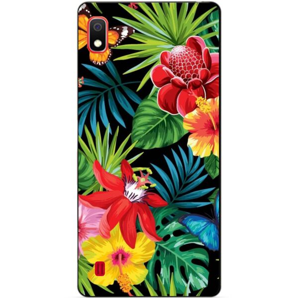 

Чехол силиконовый Candy для Samsung A10 2019 Galaxy A105f с рисунком Райские цветы