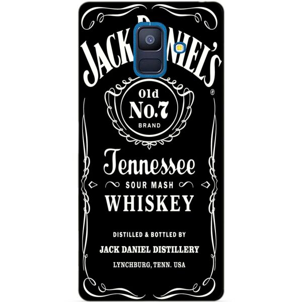 

Силиконовый бампер Candy для Samsung A6 2018 с рисунком Jack Daniels