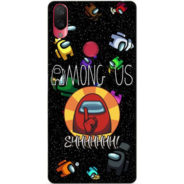 

Силиконовый бампер чехол Candy для Xiaomi Mi Play с рисунком Among Us