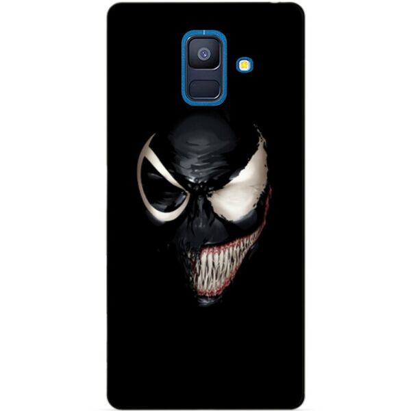 

Силиконовый бампер Candy для Samsung A6 2018 с рисунком Веном