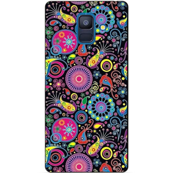 

Силиконовый бампер Candy для Samsung A6 2018 с рисунком Восточные узоры