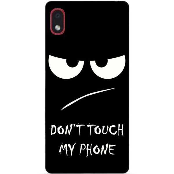 

Силиконовый бампер чехол Candy для Samsung A01 Core с рисунком Глаза