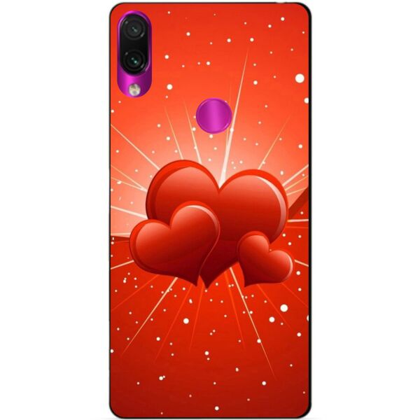 

Силиконовый чехол Candy для Xiaomi Redmi Note 7 с рисунком Сердечки
