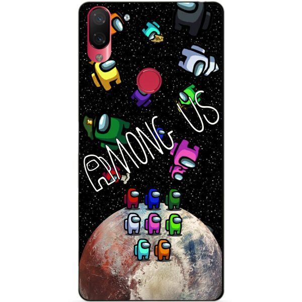 

Силиконовый бампер чехол Candy для Xiaomi Mi Play с рисунком Амонг Ас