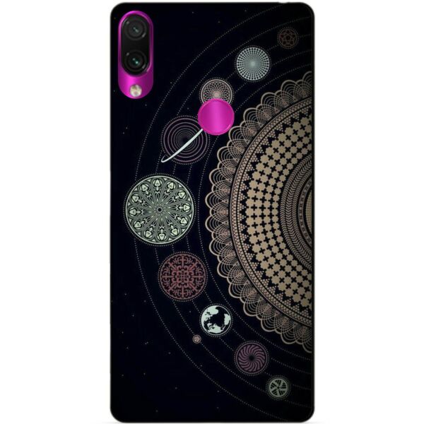 

Силиконовый чехол Candy для Xiaomi Redmi Note 7 с рисунком Узор мандала