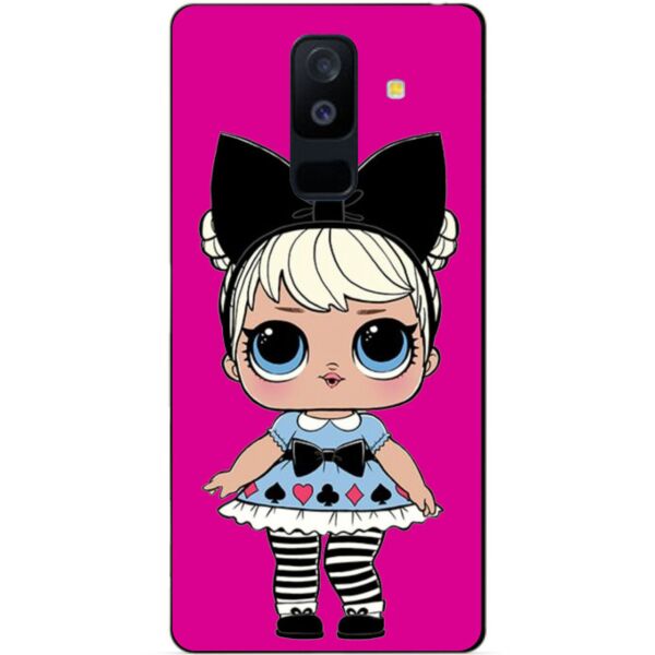 

Силиконовый бампер Candy для Samsung A6 Plus с рисунком Куколка LoL