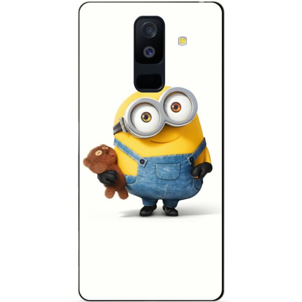 

Силиконовый бампер Candy для Samsung A6 Plus с рисунком Миньон Боб