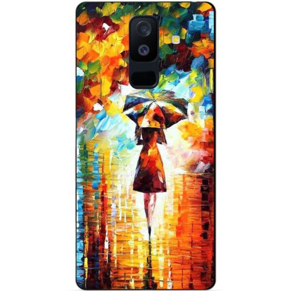 

Силиконовый бампер Candy для Samsung A6 Plus с рисунком Прогулка
