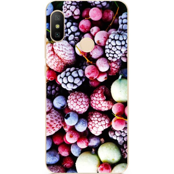 

Силиконовый чехол Candy для Xiaomi Mi 8 с рисунком Ягодный микс