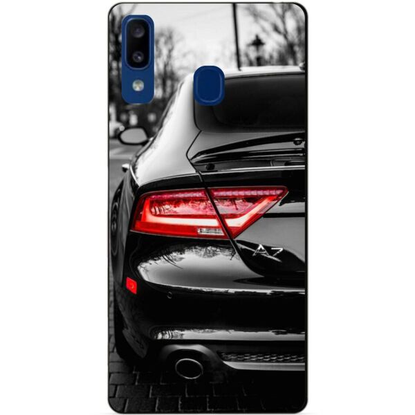

Чехол силиконовый Candy для Samsung A20 2019 Galaxy A205f с рисунком Audi