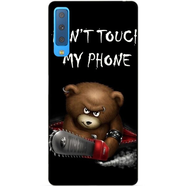 

Силиконовый бампер Candy для Samsung A7 2018 Galaxy A750 с рисунком Dont touch
