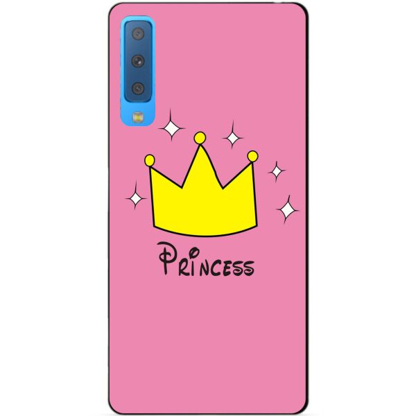 

Силиконовый бампер Candy для Samsung A7 2018 Galaxy A750 с рисунком Princess
