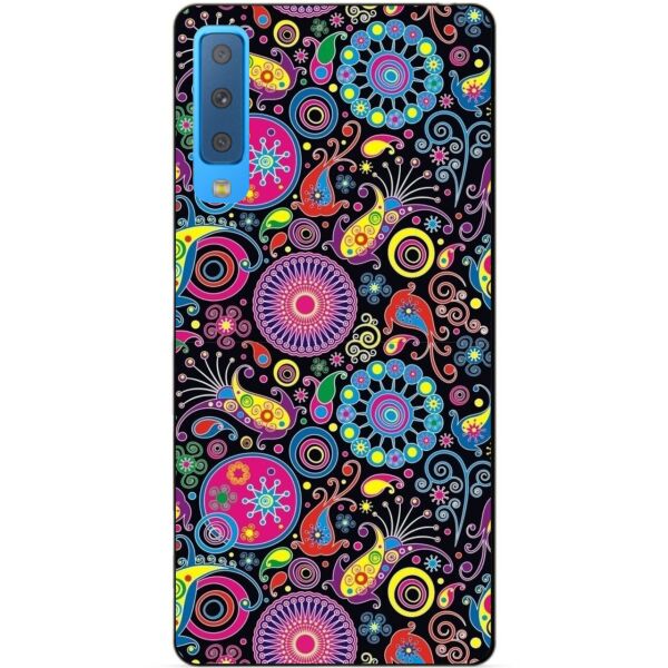 

Силиконовый бампер Candy для Samsung A7 2018 Galaxy A750 с рисунком Восточные узоры
