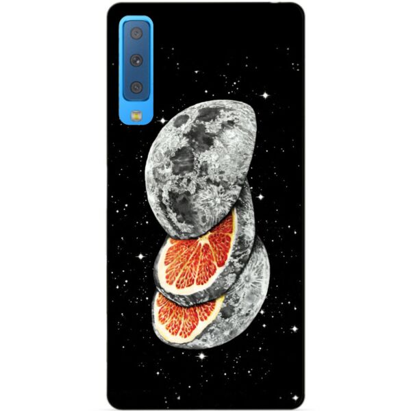 

Силиконовый бампер Candy для Samsung A7 2018 Galaxy A750 с рисунком Грейпфрут