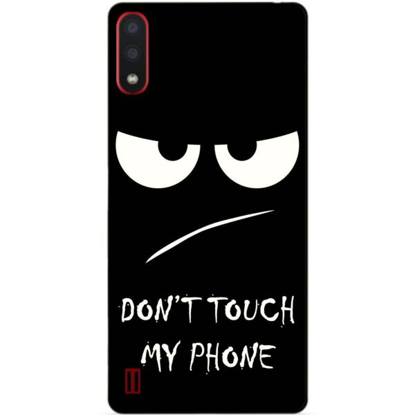 

Силиконовый бампер чехол Candy для Samsung A01 Galaxy A015f с рисунком Глаза