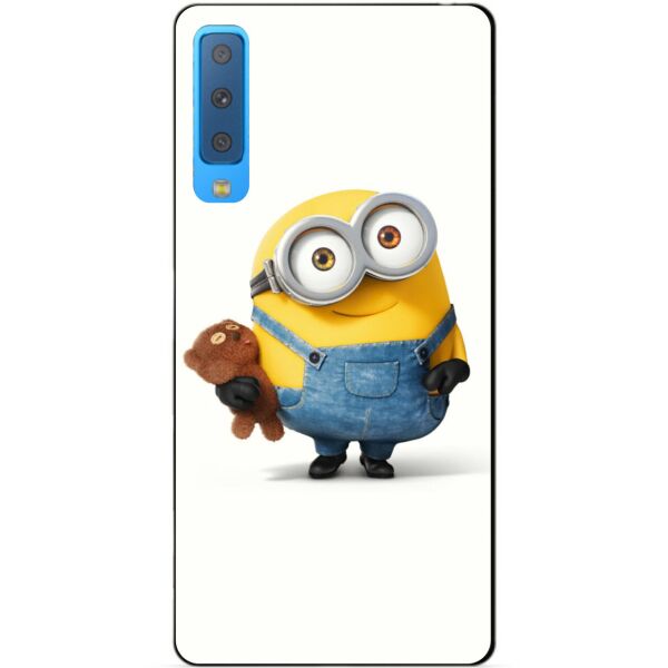 

Силиконовый бампер Candy для Samsung A7 2018 Galaxy A750 с рисунком Миньон Боб