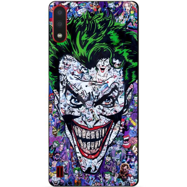 

Силиконовый бампер чехол Candy для Samsung A01 Galaxy A015f с рисунком Джокер