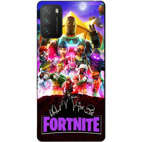 

Силиконовый бампер чехол Candy для Xiaomi Poco M3 с рисунком Fortnite