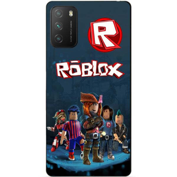 

Силиконовый бампер чехол Candy для Xiaomi Poco M3 с рисунком Roblox