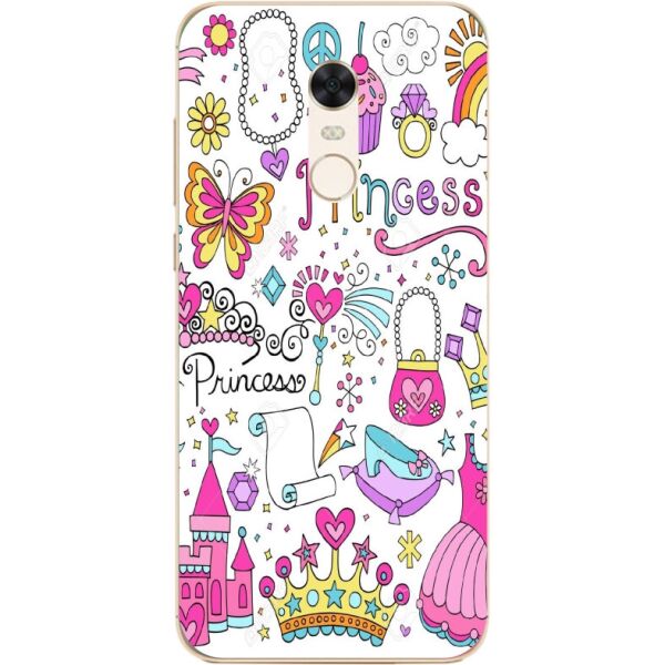 

Силиконовый чехол Candy для Xiaomi Redmi 5 Plus с рисунком Princess case