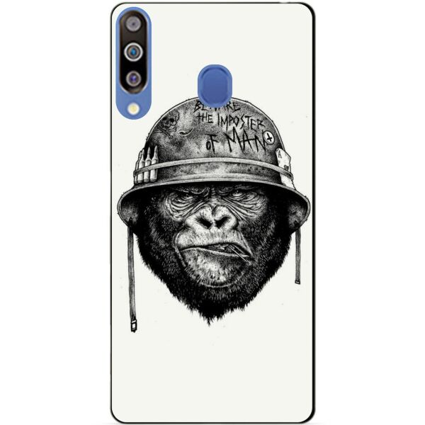 

Чехол силиконовый Candy для Samsung A20s 2019 Galaxy A207f с рисунком Обезьяна в каске