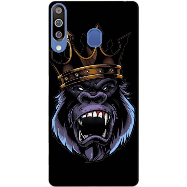 

Чехол силиконовый Candy для Samsung A20s 2019 Galaxy A207f с рисунком Обезьяна в короне
