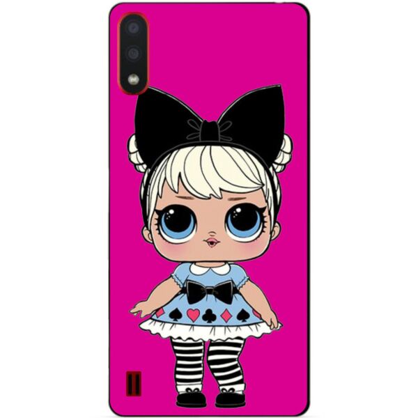 

Силиконовый бампер чехол Candy для Samsung A01 Galaxy A015f с рисунком Кукла Lol