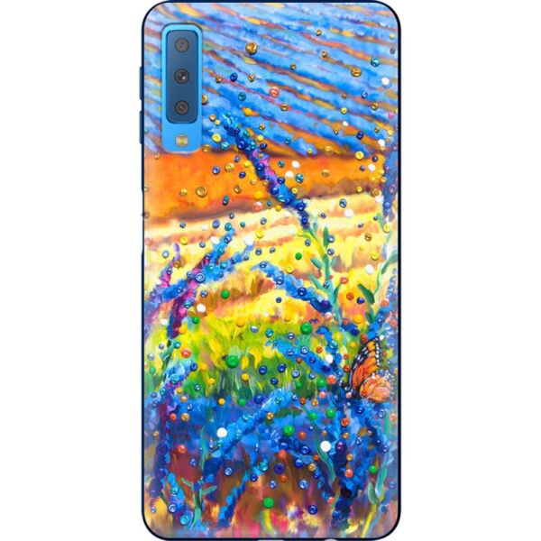 

Силиконовый бампер Candy для Samsung A7 2018 Galaxy A750 с рисунком Солнечный день