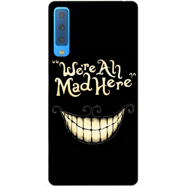 

Силиконовый бампер Candy для Samsung A7 2018 Galaxy A750 с рисунком Улыбка