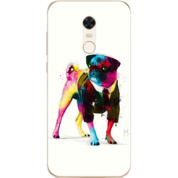 

Силиконовый чехол Candy для Xiaomi Redmi 5 Plus с рисунком Мопс