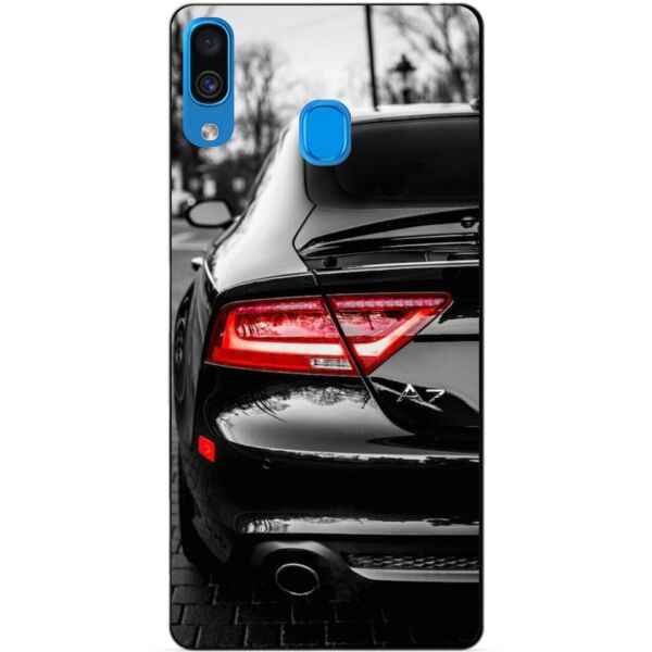 

Чехол силиконовый Candy для Samsung A30 2019 Galaxy A305f с рисунком Audi