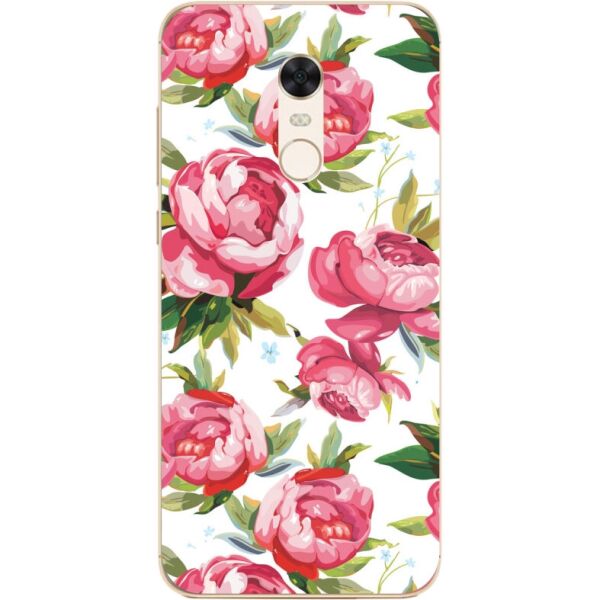 

Силиконовый чехол Candy для Xiaomi Redmi 5 Plus с рисунком Пионы