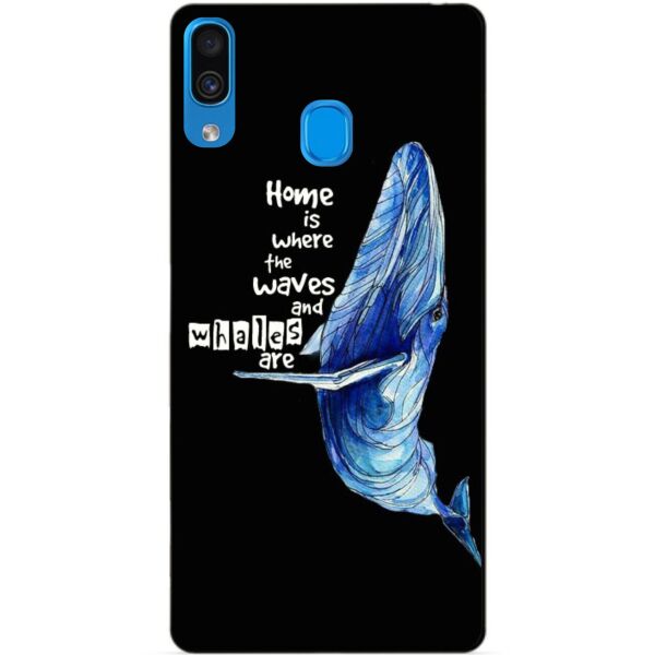 

Чехол силиконовый Candy для Samsung A30 2019 Galaxy A305f с рисунком Кит