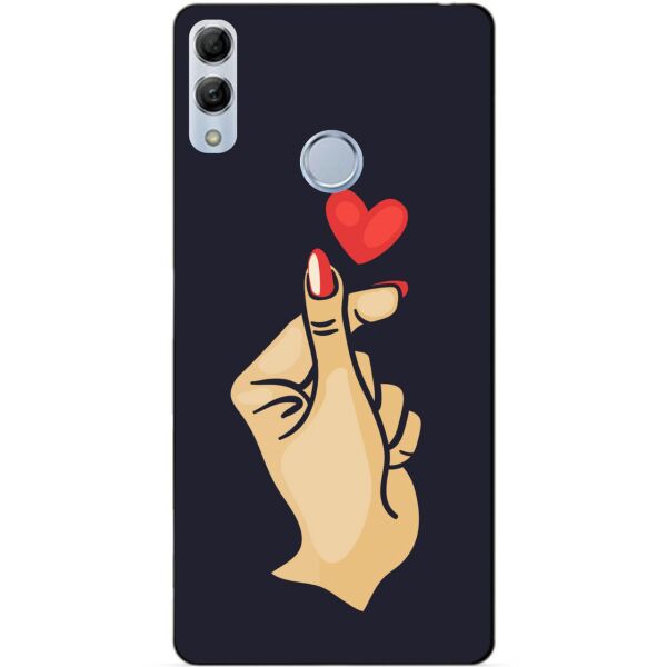 

Силиконовый чехол бампер Candy для Huawei Honor 10 Lite Знак любви